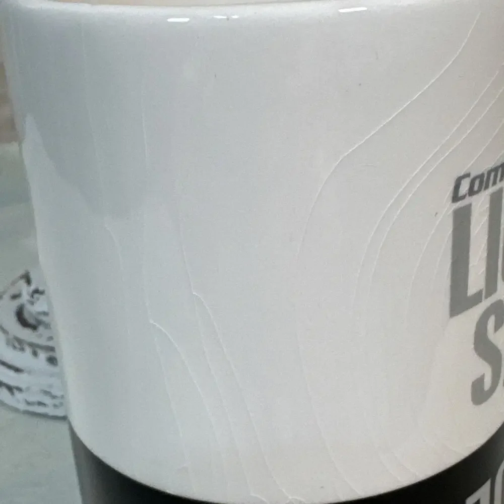 2012 Hallmark Star Wars Light Side Dark Side Coffee Mug - Used Only As Display